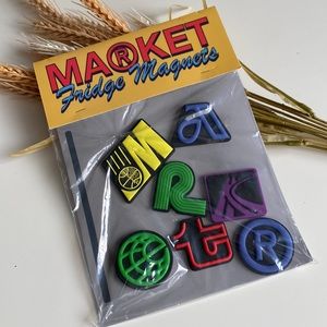 NIB Market Fridge Magnets